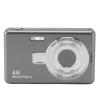 1080P Digital Camera for Vlogging, 16X Zoom 12MP Auto Focus Video Camera, 2.4in TFT Screen Selfie Digital Camera Built in Fill Light for Kids Boys Girls Students (Grey) view 1