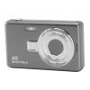 1080P Digital Camera for Vlogging, 16X Zoom 12MP Auto Focus Video Camera, 2.4in TFT Screen Selfie Digital Camera Built in Fill Light for Kids Boys Girls Students (Grey) view 2