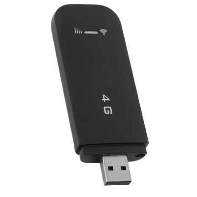 4G LTE USB Portable Router, Support 10 Devices, Stable, USB Port, Secure Encryption, with SIM Card Slot, USB Portable Hotspot for Cell Phones, Tablets, Laptops