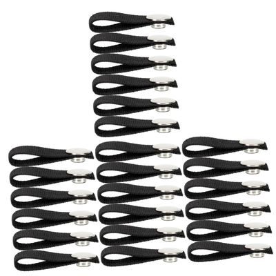Gatuida 12pairs Detachable Chin Straps for Hockey Helmets Easy Installation Snap Closure for Youth and Adult Players