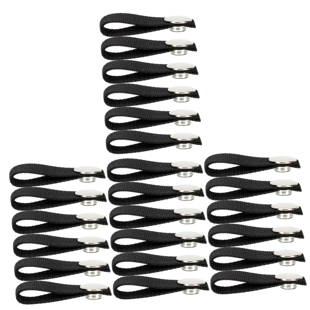 Gatuida 12pairs Detachable Chin Straps for Hockey Helmets Easy Installation Snap Closure for Youth and Adult Players