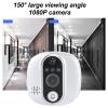 DirectNine Basics Smart Video Doorbell, 1080P Intelligent Visual Doorbells with 4.3inch Screen, 2 - Way Audio, PIR Motion Detection, Night Vision, 150 Degree Wide Angle (Silver), Generic9fqgrdpyvh-11 view 3