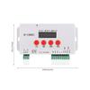 GMBYLBY Programmable LED Light Panel Display Pixels Full-Color DMX512 Intelligent Lighting Compatible for K1000C Programmable Reusable Remote Compatible Required view 3