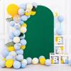 PATYDEST Spandex Arch Cover 7.2FT Arch Backdrop Stand Cover Emerald Green Backdrop Covers for Arched Stand Chiara Wedding Arches Covers Stretchy Backdrops for Birthday Party Baby Shower Banquet Decor view 3