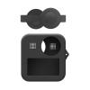 Camera Silicone Cover, Soft Silicone Lens Cover Housing, PU454B Protective Cover Case with Lanyard Fit for Camera Body view 3