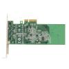 4 Port Gigabit Network Card with Large Heat Sink, Gold Pins, RJ45 Interface for Desktop Computers, PCIEx4 Card, Low, Server view 4