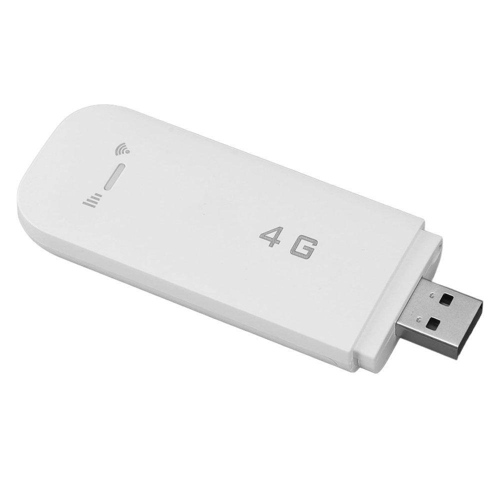 4G LTE USB Portable Router, Support 10 Devices, Stable, USB Port, Secure Encryption, with SIM Card Slot, USB Portable Hotspot for Cell Phones, Tablets, Laptops