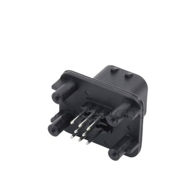 TakenE 1 Set AMP 8/14/23/35Pin Waterprof ECU Automotive Male Female Connector Wire Plug 770680-1 776273-1 776164-1(Color:8PMale Straight Pin)