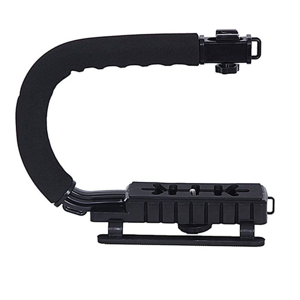 Camera Smartphone Stabilizer Foldable Handle Grip Handheld Video Rig Compatibility with All Action Camera Camcorder 4K Handheld Video Rig