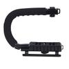 Camera Smartphone Stabilizer Foldable Handle Grip Handheld Video Rig Compatibility with All Action Camera Camcorder 4K Handheld Video Rig view 1