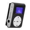 Portable Music Player with LCD Screen 32GB MP3 Player Back Clip Design for Sports and Outdoor Activities Black MP3 Player with Mini Screen for Running and Exercise view 3