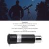 1.5X Barlow Lens for 1.25inch Telescope Eyepiece, Telescope Barlow Lenses, Short Focus Barlow Lens, 1.5X Optical Glass view 2