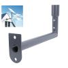 Mounting Kit, Mount for Standard Actuated Dish, for High Performance Dish, Metal Roof Mount Bracket, Internet Pole Mount view 2