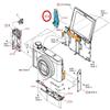DirectNine Basics Black Control Switch Block SW63680 Compatible with Sony Cyber Shot Camera view 3