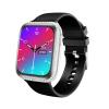 AIYAAIYA Smart Watch for Women, 1.75" AMOLED Fitness Tracker for Android iOS, Answer/Make Call with Heart Rate Sleep Monitor 130+ Sports Mode, IP68 Waterproof Smartwatch (Black Band with Silver Watch) view 1
