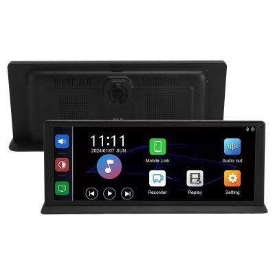 10.26inch Car Stereo Radio with Backup Camera, Touchscreen Multimedia Car Audio Support Mirror Link, Bluetooth Caller ID,FM MP3 MP4 USB Subwoofer