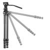 Vanguard Alta Pro 3VL 264CV14 Carbon Fiber Tripod with Leveling Base and VEO PV-14 Video Head view 4