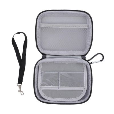 Yardenfun Portable Power Bank Organizer Case Durable Electronics Storage Bag for Travel Outdoor Use Zippered Design for Earphones Chargers and Accessories