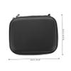 Yardenfun Portable Power Bank Organizer Case Durable Electronics Storage Bag for Travel Outdoor Use Zippered Design for Earphones Chargers and Accessories view 4