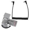 Flash Sync Cable 100cm Male Male Connection Camera view 1