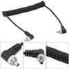 Flash Sync Cable 100cm Male Male Connection Camera view 3