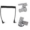 Flash Sync Cable 100cm Male Male Connection Camera view 4