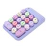 Retro Numeric Keypad with Round Keycaps, Clado Numrico Number, Clado Numrico Mecanico with Round Keycaps, Number for, 18 Keys, USB for, 7, 8, 10, 11, Os X (Theme), Generic108Q59Axep-12 view 2
