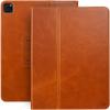 Casemade Real Leather Case Compatible with iPad Air 13-inch M3 (2025) M2 (2024) / Pro 12.9-inch (4th/5th/6th/Gen) - Full-Grain Leather Cover, Auto Sleep/Wake, Dual Stand Position (Tan) view 1
