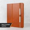 Casemade Real Leather Case Compatible with iPad Air 13-inch M3 (2025) M2 (2024) / Pro 12.9-inch (4th/5th/6th/Gen) - Full-Grain Leather Cover, Auto Sleep/Wake, Dual Stand Position (Tan) view 3