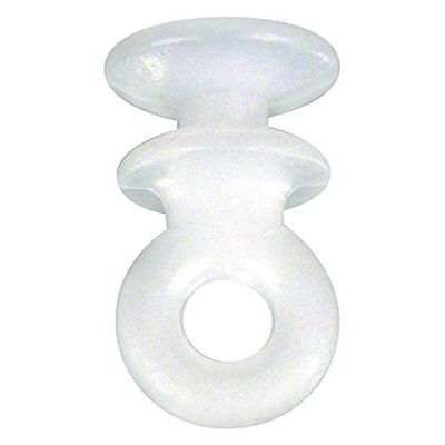 212 Main Type A Window Sliding Eye Curtain Carrier White - Large