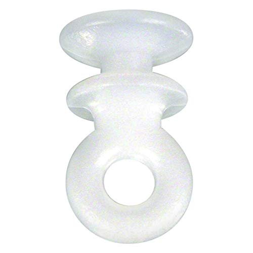 212 Main Type A Window Sliding Eye Curtain Carrier White - Large