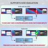 Avico Dual Monitor KVM Switch with USB 3.0 and HDMI Ports | Dual 4k60hz | Seamless Switching view 4