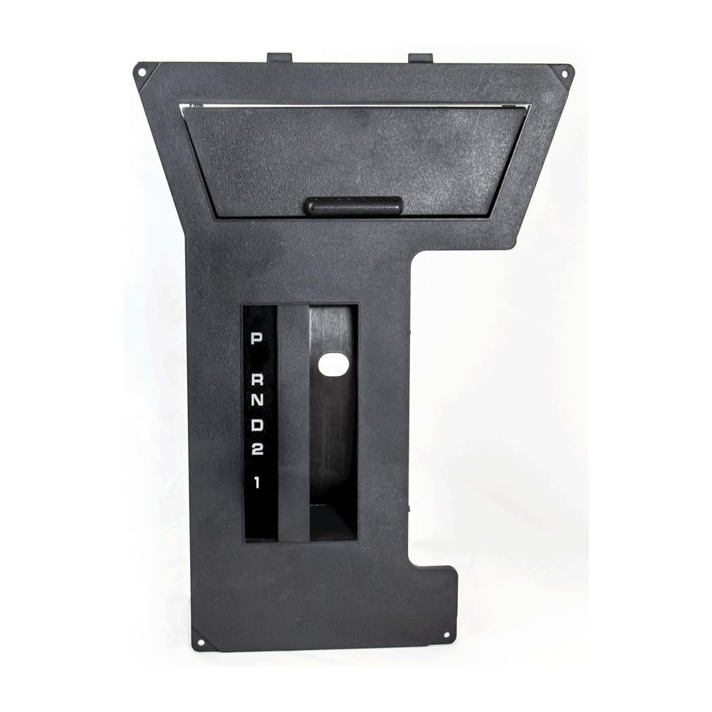 Neutron Automatic Upper Console Shifter Plate (Plastic) -(Front Center) for Pontiac for Firebird 1982-1983 Black HT10027460 10027460|Free to Return,Fast Delivery