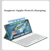 kaidisen Backlit Keyboard Case Mouse for iPad Air 11 inch M3 2025, Air 11" M2 2024, Air 4th/5th Gen 10.9" Case with Mouse and 7 Colors Backlight Magnetic Detachable Keyboard Cover,Yellow view 4