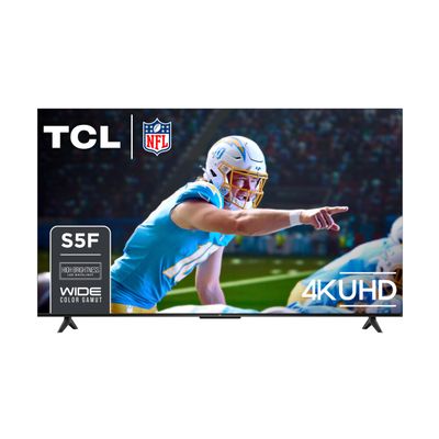 TCL 55-Inch Class S5 UHD 4K LED Smart TV with Fire TV (55S551F, 2024 Model), Dolby Vision, HDR PRO+, Dolby Atmos, Alexa Built-in with Voice Remote, Apple AirPlay 2 Compatibility, Streaming Television