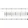 UFDIPLMY LED Backlight Strip Compatible with LG 60UJ6309 60UJ6300 60UJ6050 60UJ630V 60UJ634V EAV63673006 17Y 60inch 60UJ63_UHD_A B C D NC600DGE view 1