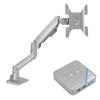 AVLT Single Monitor Arm and USB C Speakerphone Hub view 1