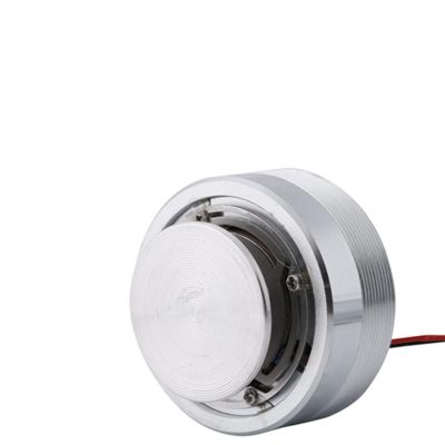 FAUOSWUK 1Pcs Resonance Speaker, 50MM 2Inch All Frequency Resonance Loudspeaker Mini Strong Bass Louderspeaker 360  Frequency Transmission Sound Transducer Exciter (8 20W)