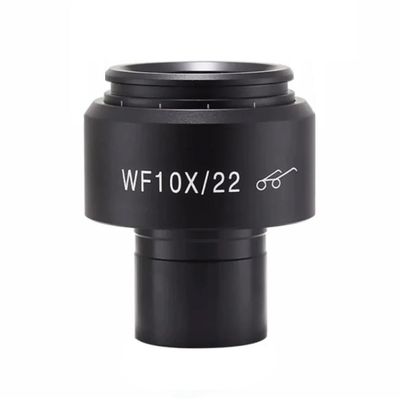 ZTBH Microscope Accessories Kit 1pcs/2pcs Biological Microscope WF10X Wide-Angle Eyepiece Field of View 22MM Interface 23.2MM Field of View Adjustable Microscope Slides(Color:1pcs)