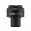 ZTBH Microscope Accessories Kit 1pcs/2pcs Biological Microscope WF10X Wide-Angle Eyepiece Field of View 22MM Interface 23.2MM Field of View Adjustable Microscope Slides(Color:1pcs) view 1