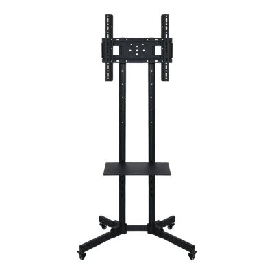 CUFTOBJM Mobile TV cart Bracket 1500 Rotation Horizontal and Vertical Screen Conference Live Broadcast Large Screen TV Mobile cart(Color:1500 Rotating Screen)