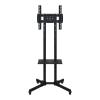 CUFTOBJM Mobile TV cart Bracket 1500 Rotation Horizontal and Vertical Screen Conference Live Broadcast Large Screen TV Mobile cart(Color:1500 Rotating Screen) view 1