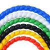Spiral Wrap 2 Meters 5 Meters Spiral Wires Organizer Casing 8mm to 22mm Spiral Line Protective Computer Cable Flexible Hydraulic Hose Sleeve Tubing Cover(Color:Green,Size:10mm 2 Meter) view 4