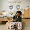 Digital Pocket Camera with 16X Zoom, 64GB Memory, FHD 1080P, Anti Shake - Compact Small Camera Gift for Boys Girls Kids (Pink) view 2