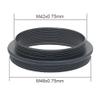ZTBH Microscope Accessories Kit T T2 Mounting Adapter Ring All Metal Outer Thread M42 M48 M54 SCT Ring Adapter Pitch 0.75mm Telescopic Photographic Accessories Microscope Slides(Color:M42 to M48) view 2