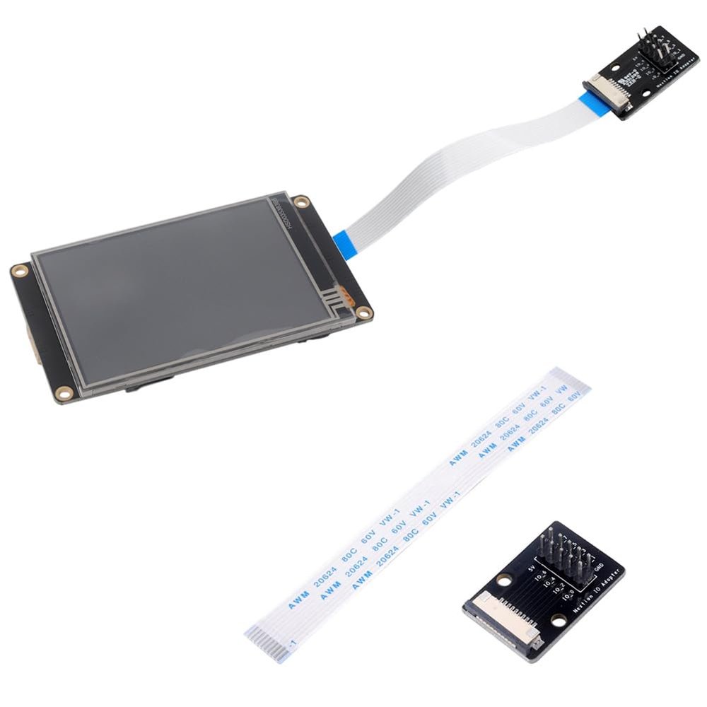 DIYmalls Nextion Enhanced 2.4" Display + 2pcs IO Adapter Board