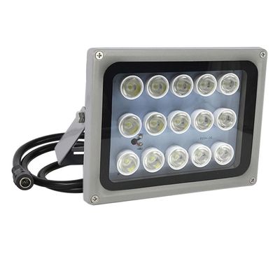 CCTV Security Camera IR Illuminator 15 LEDs, IR Illuminators + 12V Power 18W Adapter Infrared Illuminator CCTV Security Camera LED Infrared Light