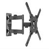 JFUDJKLI P4 Full Motion 32-55 Inch TV Wall Mount Flat Panel LED LCD Display Mounting Bracket MAX.VESA 400x400mm Load 27.2kg view 1