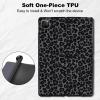 for Ipad Pro 12.9 Case iPad 6th Generation/iPad 5th Case/iPad 4th Generation (12.9 Inch, 2022/2021/2020 Model) Slim Design Matte TPU Rubber Soft TPU Protective Cover, Leopard Print Pattern view 3