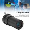 2X Lens, Aluminum Alloy Multicoated Optical Glass Lens for Observing Moon, with Copper Ring and Eyepiece Cover view 3